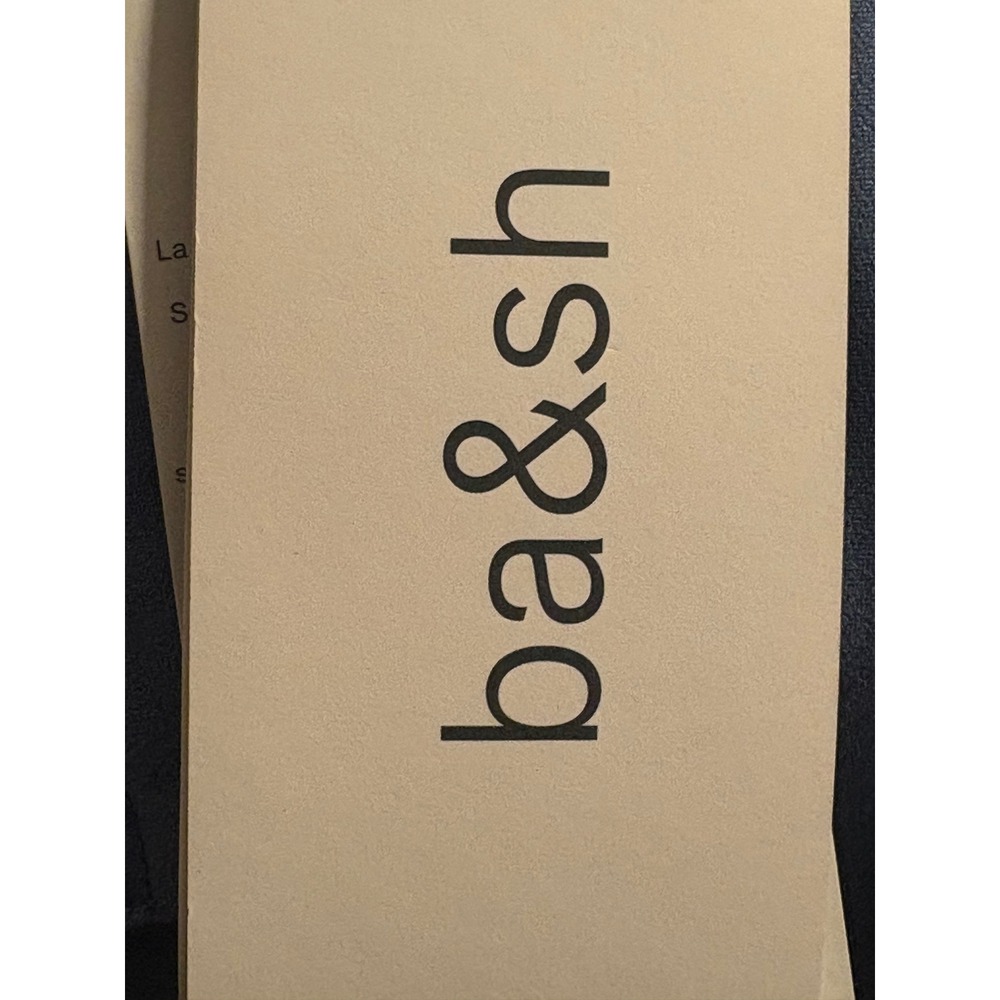 Ba&sh Chiara Dress Lavender Blue Satin Chain Strap Midi Slip Dress Size 1 - Picture 6 of 8